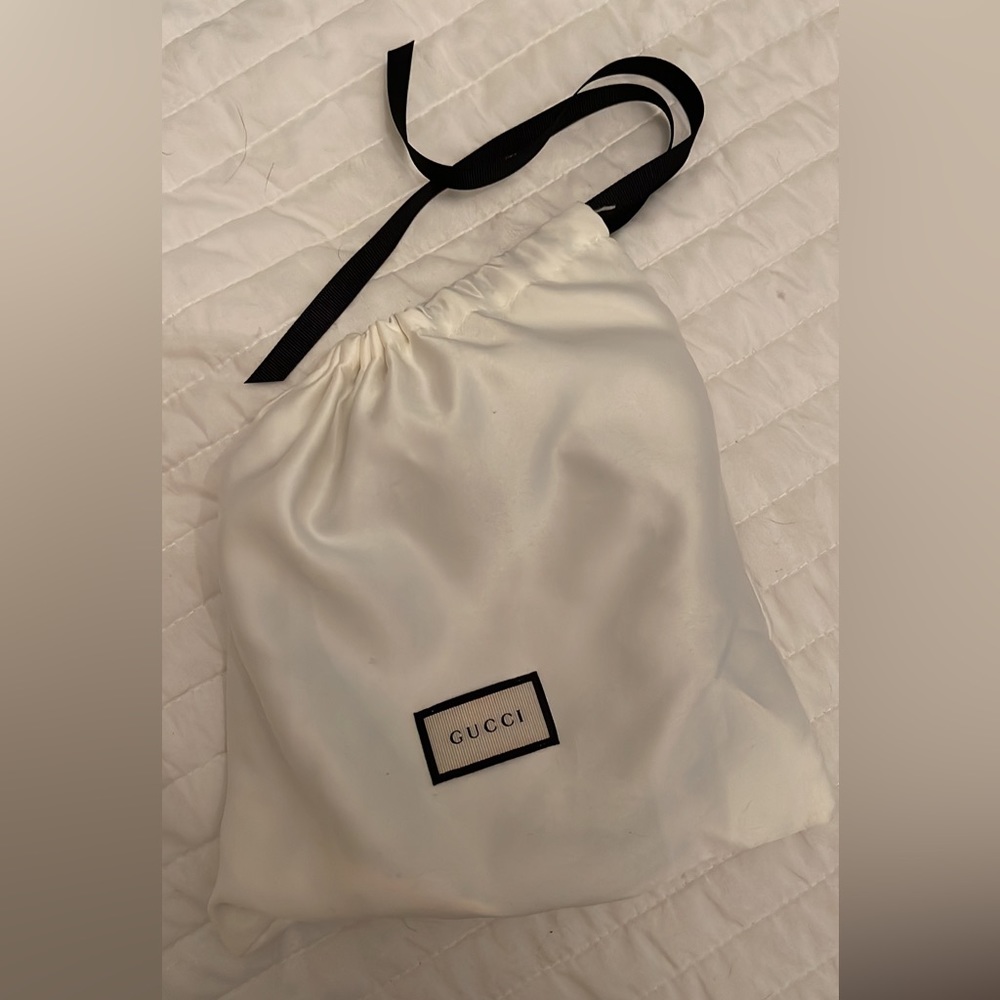 Authentic Gucci Belt wide leather GG belt